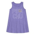 thumbnail image 1 of Pokémon - Pikachu Logo Style - Youth Girls A-line Dress, 1 of 4