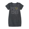 thumbnail image 1 of Pokémon - Pikachu Logo Style - Youth Girls Fleece Dress, 1 of 1