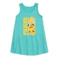 thumbnail image 1 of Pokémon - Pikachu Logo -  Youth Girls A-line Dress, 1 of 4