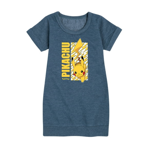 Pokémon - Pikachu Logo - Youth Girls Fleece Dress