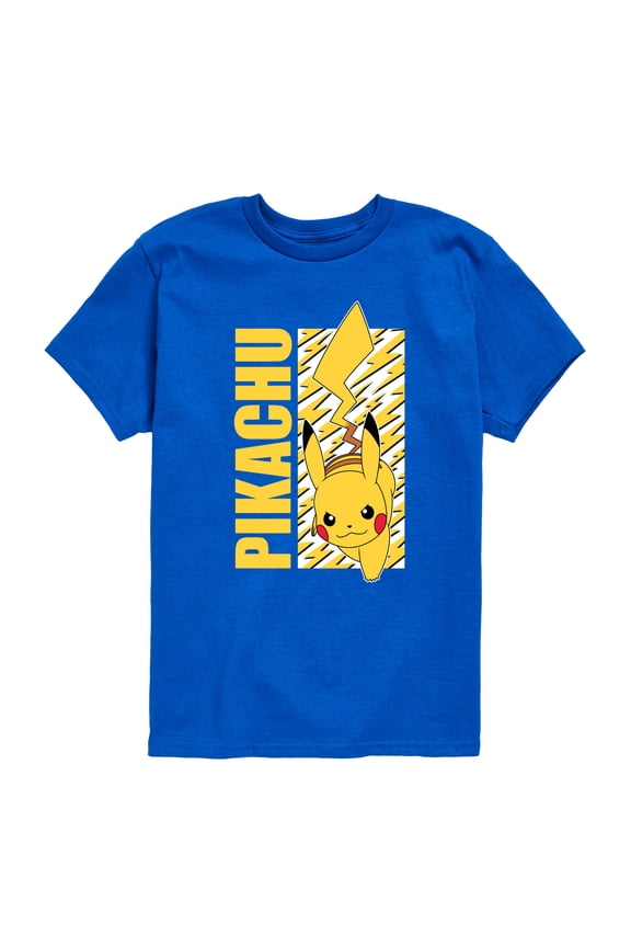 Pokémon - Pikachu Logo - Youth Short Sleeve Graphic T-Shirt