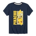 thumbnail image 1 of Pokémon - Pikachu Logo - Youth Short Sleeve Graphic T-Shirt, 1 of 5