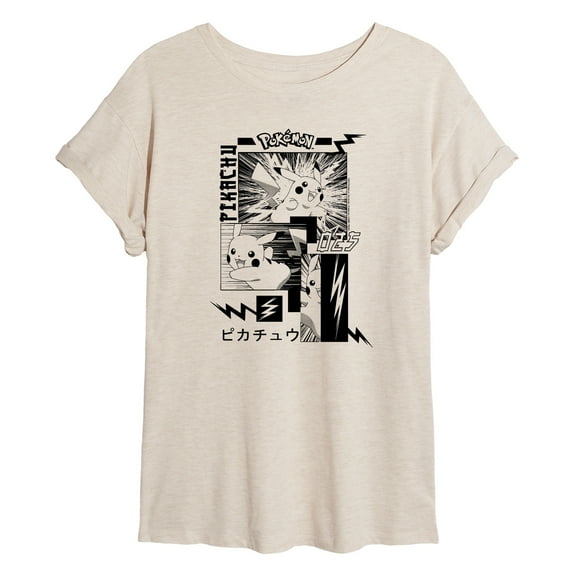 Pokémon - Pikachu Manga - Juniors Muscle T-Shirt