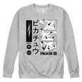 thumbnail image 1 of Pokémon - Pikachu Manga Panels - Men's Crew Neck Fleece Pullover, 1 of 5
