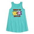 thumbnail image 1 of Pokémon  - Pikachu Mewtwo Battle - Youth Girls A-line Dress, 1 of 4