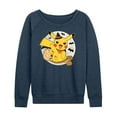 thumbnail image 1 of Pokémon  - Pikachu Moon Witch - Women's Lightweight French Terry Long Sleeve Shirt, 1 of 4