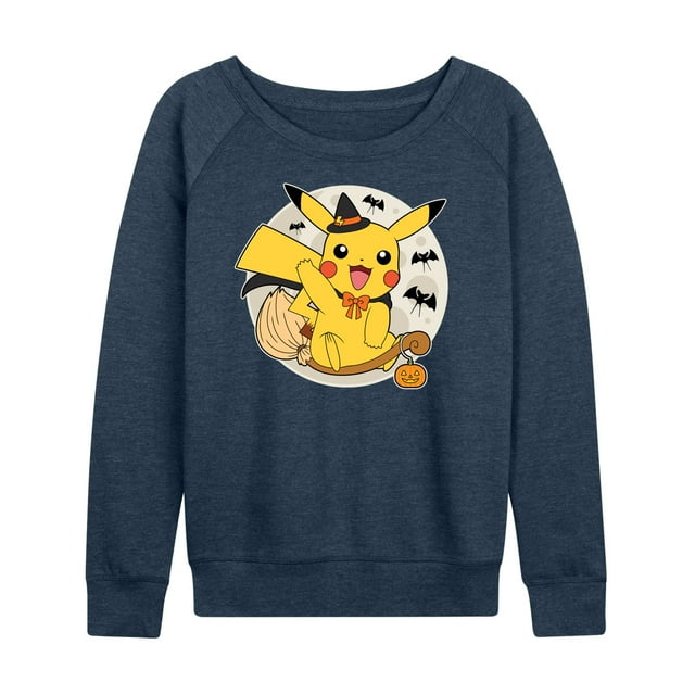 Pokémon  - Pikachu Moon Witch - Women's Lightweight French Terry Long Sleeve Shirt