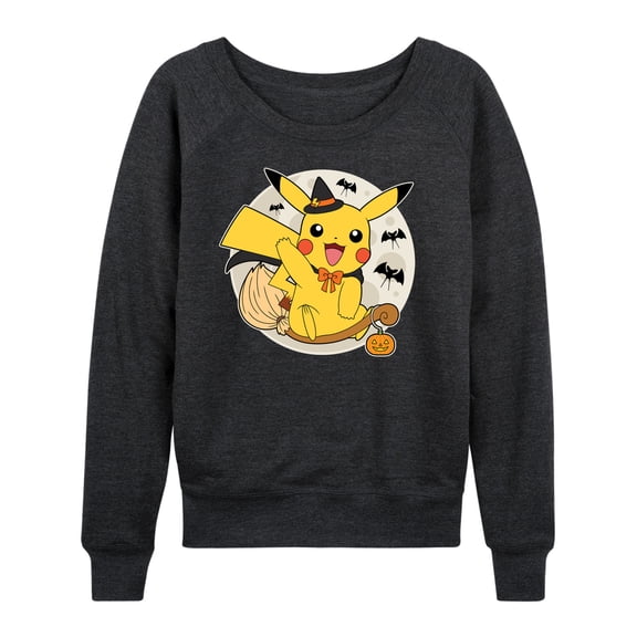 Pokémon  - Pikachu Moon Witch - Women's Lightweight French Terry Long Sleeve Shirt