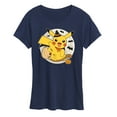 thumbnail image 1 of Pokémon  - Pikachu Moon Witch - Women's Short Sleeve Graphic T-Shirt, 1 of 5