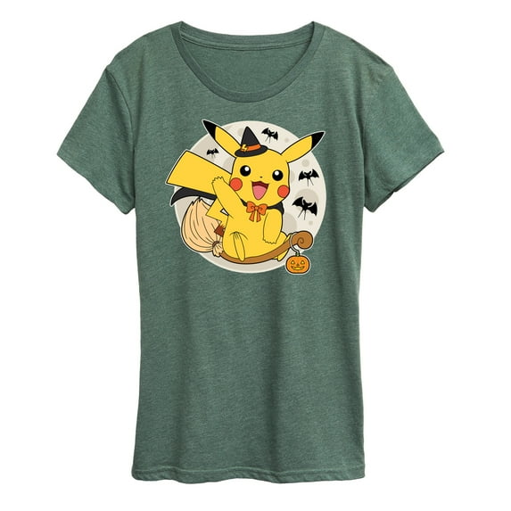 Pokémon - Pikachu Moon Witch - Women's Short Sleeve Graphic T-Shirt