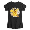 thumbnail image 1 of Pokémon - Pikachu Moon Witch - Youth Girls Short Sleeve Graphic T-Shirt, 1 of 5