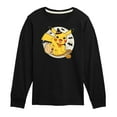 thumbnail image 1 of Pokémon - Pikachu Moon Witch - Youth Long Sleeve Graphic T-Shirt, 1 of 5