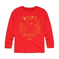 thumbnail image 1 of Pokémon - Pikachu Neon Battle Mode - Youth Long Sleeve Graphic T- Shirt, 1 of 5