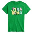 thumbnail image 1 of Pokémon - Pikachu Pastel Name  - Men's Short Sleeve Graphic T-Shirt, 1 of 4