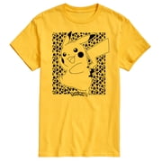 Pokémon - Pikachu Pattern - Men's Short Sleeve Graphic T-Shirt