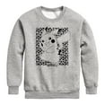 thumbnail image 1 of Pokémon - Pikachu Pattern - Youth Crewneck Fleece Sweatshirt, 1 of 4