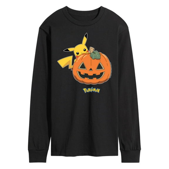 Pokémon - Pikachu Pumpkin - Men's Long Sleeve T-Shirt