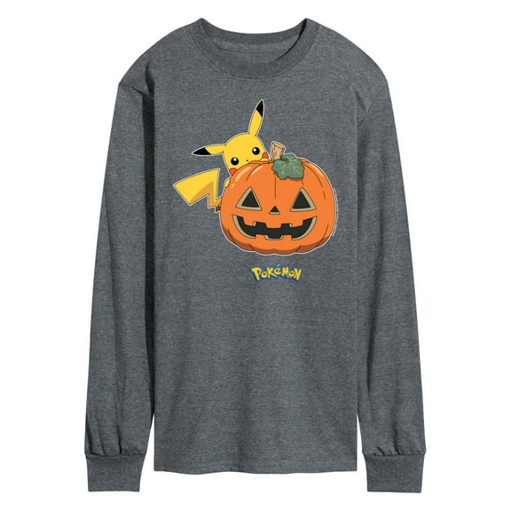 Pokémon - Pikachu Pumpkin - Men's Long Sleeve T-Shirt