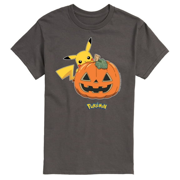 Pokémon - Pikachu Pumpkin - Men's Short Sleeve Graphic T-Shirt