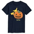 thumbnail image 1 of Pokémon - Pikachu Pumpkin - Men's Short Sleeve Graphic T-Shirt, 1 of 5