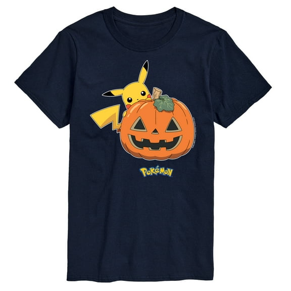 Pokémon - Pikachu Pumpkin - Men's Short Sleeve Graphic T-Shirt