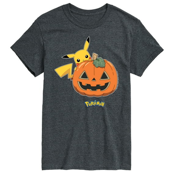 Pokémon - Pikachu Pumpkin - Men's Short Sleeve Graphic T-Shirt