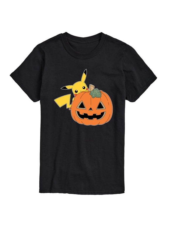 Pokémon - Pikachu Pumpkin Men's Short Sleeve Graphic T-Shirt