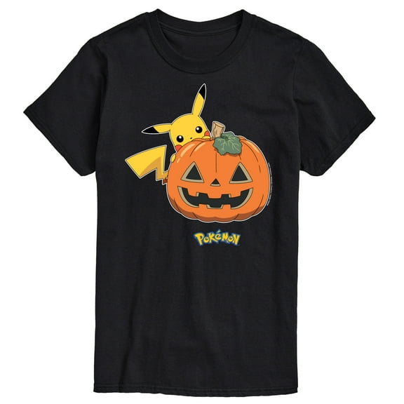 Pokémon - Pikachu Pumpkin - Men's Short Sleeve Graphic T-Shirt