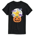 thumbnail image 1 of Pokémon - Pikachu Pumpkin With Moon - Men's Short Sleeve Graphic T-Shirt, 1 of 4