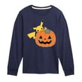 thumbnail image 1 of Pokémon - Pikachu Pumpkin - Youth Long Sleeve Graphic T-Shirt, 1 of 5