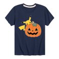 thumbnail image 1 of Pokémon - Pikachu Pumpkin - Youth Short Sleeve Graphic T-Shirt, 1 of 5