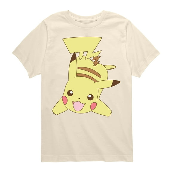 Pokémon - Pikachu Red Cheeks - Youth Short Sleeve Graphic T-Shirt