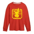 thumbnail image 1 of Pokémon - Pikachu Retrogamer - Youth Long Sleeve Graphic T-Shirt, 1 of 5