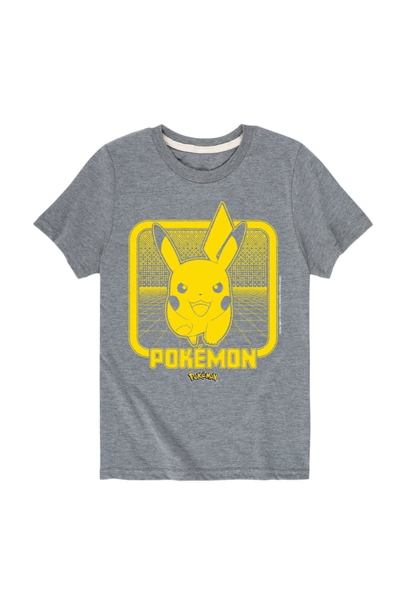 - Pikachu Retrogamer - Youth Short Sleeve Graphic T-Shirt