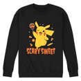 thumbnail image 1 of Pokémon - Pikachu Scary Sweet - Men's Crew Neck Fleece Pullover, 1 of 4