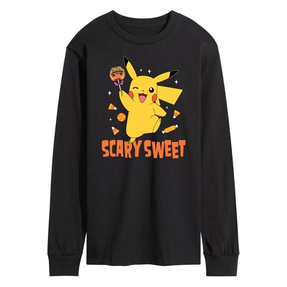 Pokémon - Pikachu Scary Sweet - Men's Long Sleeve T-Shirt