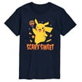 thumbnail image 1 of Pokémon - Pikachu Scary Sweet - Men's Short Sleeve Graphic T-Shirt, 1 of 4