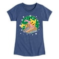 thumbnail image 1 of Pokémon - Pikachu Sled - Youth Girls Short Sleeve Graphic T-Shirt, 1 of 5