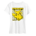thumbnail image 1 of Pokémon - Pikachu Stack Katakana - Women's Short Sleeve Graphic T-Shirt, 1 of 5