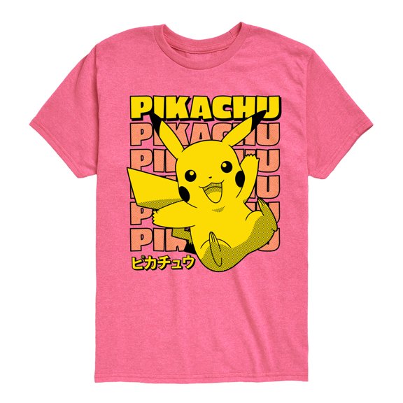 Pokémon - Pikachu Stack - Toddler And Youth Short Sleeve T-Shirt