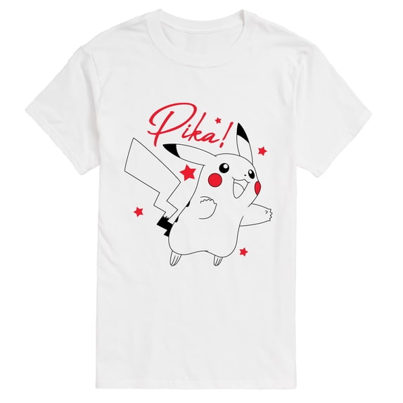 Pokémon - Pikachu Stars - Men's Short Sleeve Graphic T-Shirt