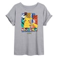 thumbnail image 1 of Pokémon - Pikachu Summer Pattern Women's Relaxed Fit T-Shirt, 1 of 5