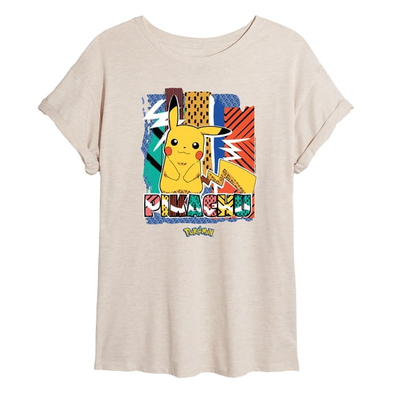Pokémon - Pikachu Summer Pattern Women's Relaxed Fit T-Shirt
