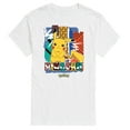 thumbnail image 1 of Pokémon - Pikachu Summer Pattern - Men's Short Sleeve Graphic T-Shirt, 1 of 5