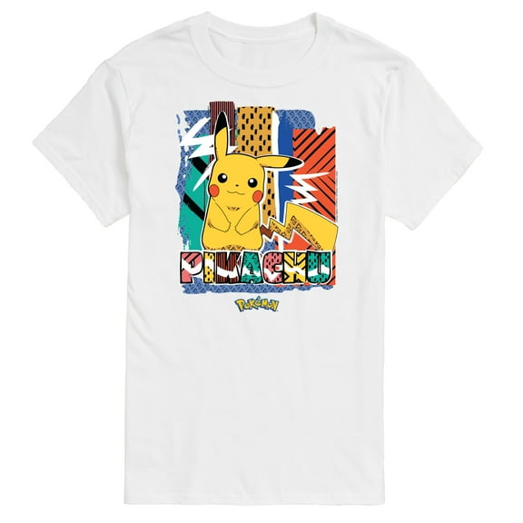 Pokémon - Pikachu Summer Pattern - Men's Short Sleeve Graphic T-Shirt