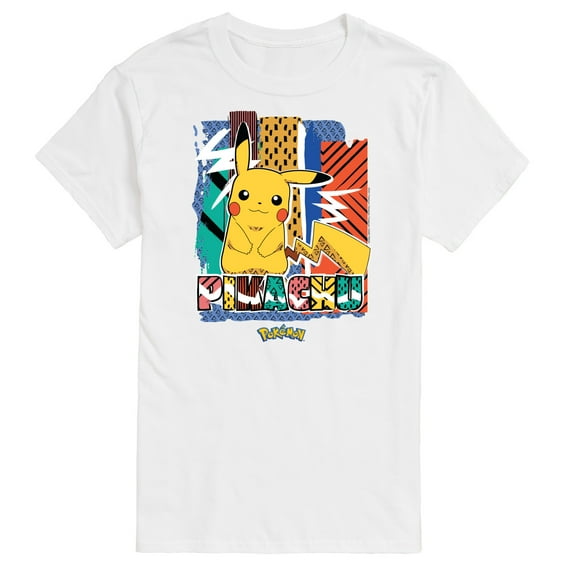 Pokémon - Pikachu Summer Pattern - Men's Short Sleeve Graphic T-Shirt