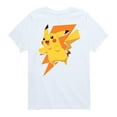 thumbnail image 1 of Pokémon - Pikachu Thunderbolt - Youth Short Sleeve Graphic T-Shirt, 1 of 5