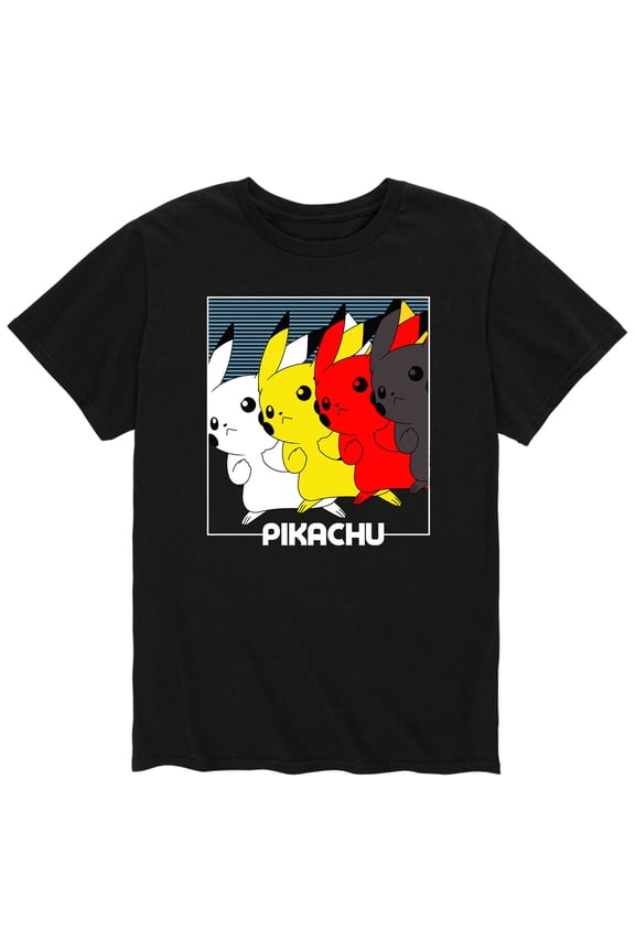 Pokémon - Pikachu Tracers - Men's Short Sleeve Graphic T-Shirt