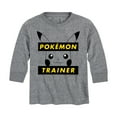 thumbnail image 1 of Pokémon - Pikachu Trainer - Youth Long Sleeve Graphic T- Shirt, 1 of 5