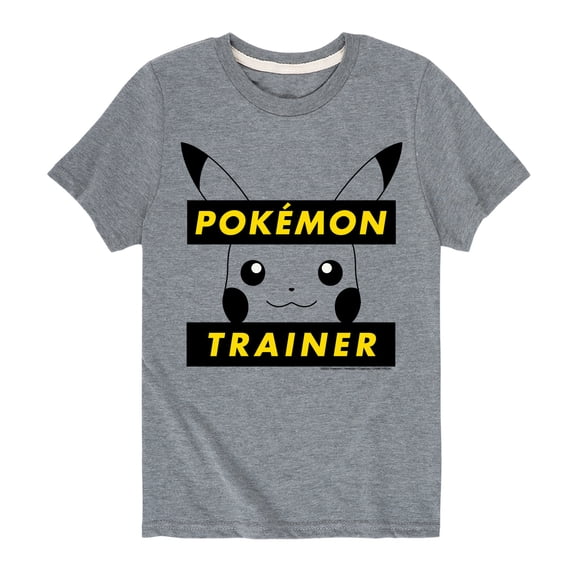 Pokémon - Pikachu Trainer - Youth Short Sleeve Graphic T- Shirt